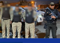 Las tres víctimas fueron halladas atadas de pies y manos.