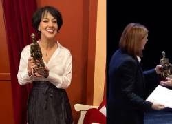 La escritora ecuatoriana, María Fernanda Heredia, obtuvo el Premio Cervantes Chico en España