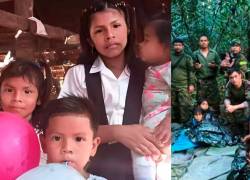 Lesly, la “heroína” de 13 años que salvó a sus hermanos en la selva de Colombia