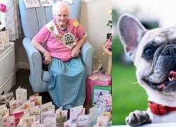 Mujer de 108 años revela que su secreto para la longevidad es tener perros en lugar de hijos