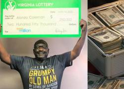 Hombre asegura haber ganado la lotería gracias a los números que vio en un sueño