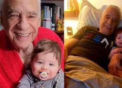 Hombre de 83 años graba videos a diario para que su pequeño hijo no lo olvide