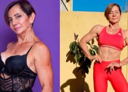 'Abuela fitness' se convierte en modelo de lencería a los 69 años