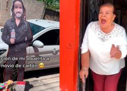 Abuelita recibe figura de cartón de Marco Antonio Solís y su reacción se volvió viral