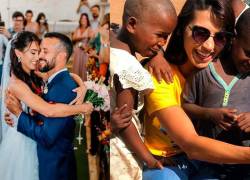 Pareja de recién casados decidió donar el dinero de la fiesta de su boda a una escuela en África