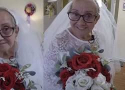 Mujer se casa consigo misma tras 40 años soltera
