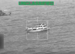 Captura de un video difundido en la cuenta en X @Southcom del Comando Sur de EE.UU.