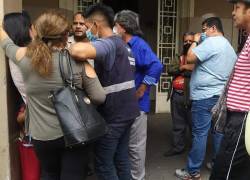 Una mujer fue hallada muerta en el tercer piso de un edificio ubicado en las calles Lorenzo de Garaycoa entre Vélez y 9 de Octubre, centro de Guayaquil.
