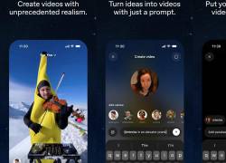 Imagen referencial de la nueva aplicación de OpenAI. (Foto: Sora App.)