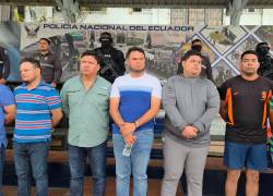 Aprehendidos por su presunta participación en el delito de lavado de activos.
