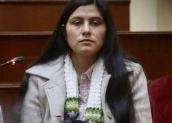 Paredes, de 26 años, está acusada de formar parte de una red de corrupción que concedía contratos de obras públicas y de lavado de activos.