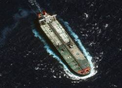 Así luce 'The Skipper', el petrolero venezolano incautado.