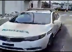 VIDEO: Usaron falso patrullero para ingresar a urbanización en Manta