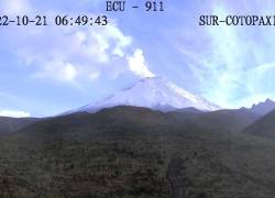 El tremor identificado el 21 de octubre es el mayor reporte de actividad del volcán Cotopaxi después del proceso eruptivo del 2015.