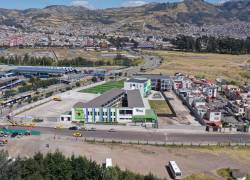 Vista panorámica de la infraestructura de Innova Schools Ecuador.