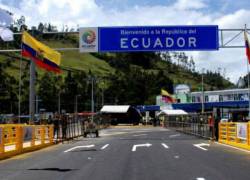 Ecuador y Colombia comparten una frontera de 586 kilómetros de longitud.