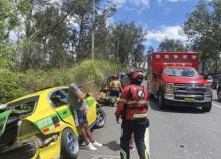 Fotografía que muestra el tramo en el que se registró el accidente.