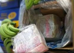 Incautan 1.175 kilos de cocaína oculta en cargamento de plátanos de Ecuador en puerto de España