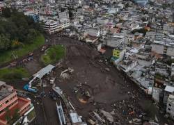 Continúan las labores de remoción de escombros en 'zona cero'; comisión investigará causas del aluvión