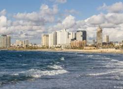 Panorama de la ciudad israelí de Tel Aviv.