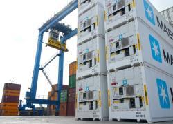 En 2022, 488 mil contenedores fueron movilizados desde el Terminal Portuario de Guayaquil.
