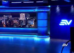 Instalaciones del estudio de noticias de Ecuavisa en Guayaquil, en una foto de archivo.