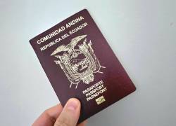 Pasaporte ecuatoriano.