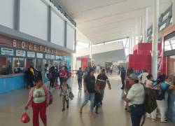 En Guayaquil, las terminales terrestres de Pascuales y Jaime Roldós Aguilera han evidenciado movimiento de pasajeros por las festividades navideñas.