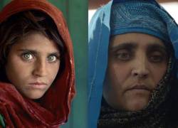 Reaparece la niña afgana de ojos verdes que fue icono de refugiados hace 30 años; Italia le da asilo