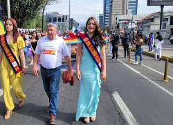 Ayer se realizó una marcha por el Día del Orgullo. Esta actividad fue postergada por el paro de junio.