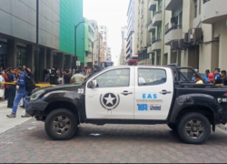 Un hombre fue asesinado a disparos en la calle García Avilés, en el centro de Guayaquil
