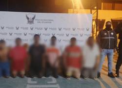 El operativo fue ejecutado en el sector Santa Martha de Esmeraldas.