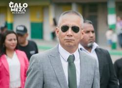 Galo Meza fue trasladado al Hospital Básico de Balzar.