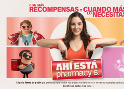 Con la campaña “Ahí está Pharmacy´s”, la cadena de farmacias busca acercarse más a sus clientes.