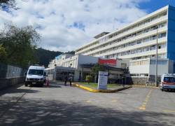 Fotografía del hospital Vicente Corral Moscoso.