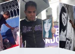 Arturo Espinosa lucha para que el femicidio de su hija Diana no quede en la impunidad.