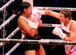 Zacarías frente a la canadiense Marie Pier Houle.