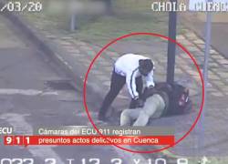 Robos y riñas captan las cámaras del ECU 911 en Cuenca