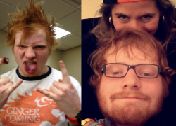 Ed Sheeran creó una cuenta de Instagram para compartir fotos inéditas de un celular que usó hasta 2015.