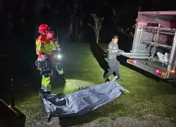 Hallan restos en el Parque Metropolitano de Quito.