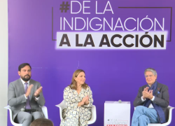 El presidente Guillermo Lasso dijo esperar que estos mensajes que impacta y conmueven lleguen a cada rincón del país.