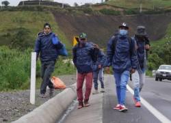El 96 % de los migrantes venezolanos ve Ecuador como destino final