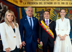 Robert F. Kennedy mencionó que para el gobierno de Donald Trump, el nuevo periodo presidencial de Noboa será clave para mantener las relaciones bilaterales.