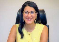 Fotografía de archivo de la ministra de Educación, Deporte y Cultura, Gilda Alcívar.