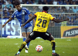 Emelec y Barcelona se enfrentaron en el Clásico del Astillero