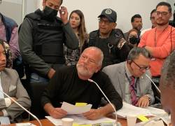 Carlos Pareja Yannuzzelli durante comparecencia en la Comisión de Fiscalización de la Asamblea Nacional.