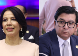 Cynthia Gellibert y Stalin Andino han ocupado cargos clave durante el primer mandato de Daniel Noboa.