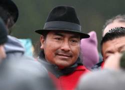 Leonidas Iza fue detenido la madrugada del 14 de junio y liberado la siguiente madrugada.