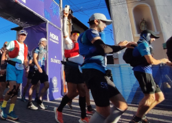 El participante competía en la ruta Nutria de 50 kilómetros.