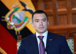 El presidente Noboa también dispuso que la Vicepresidencia funcione desde Otavalo.